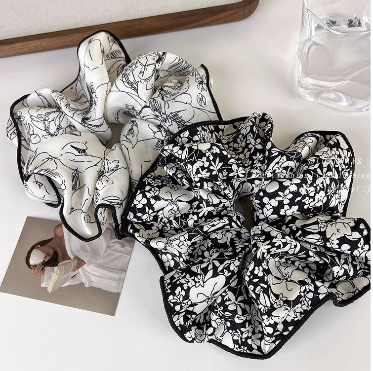 Ink painting Scrunchie