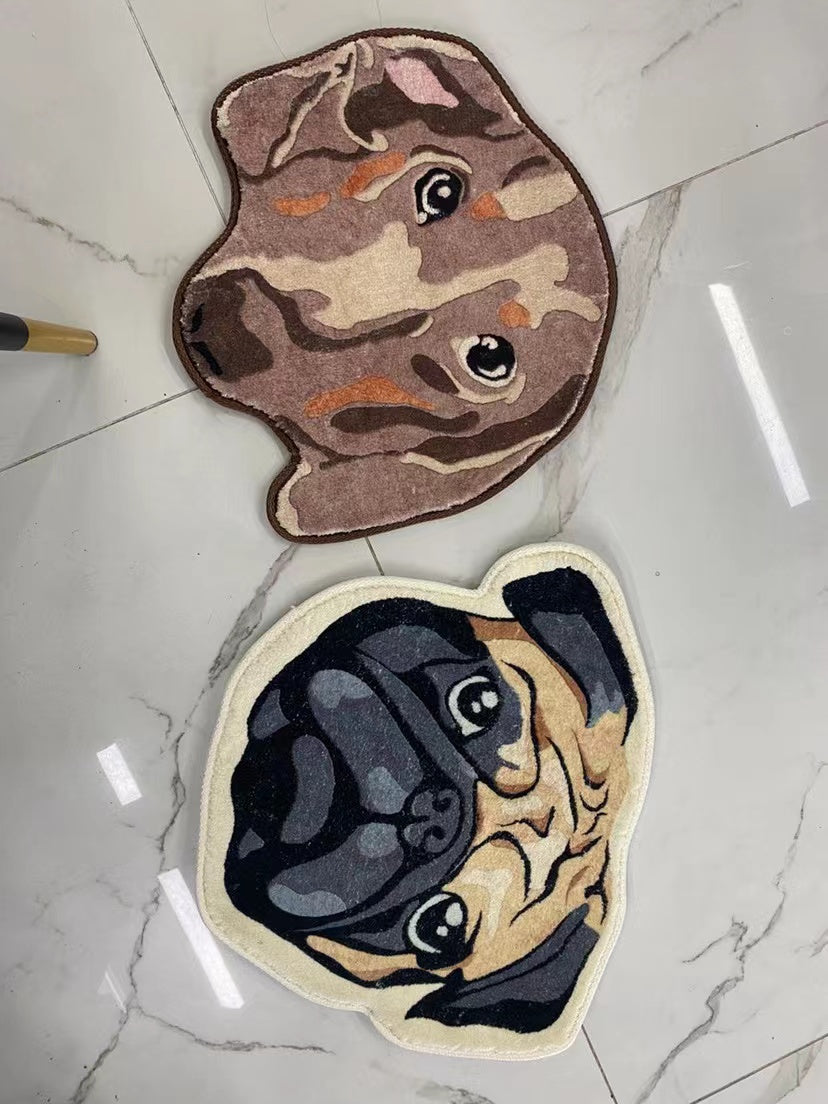 Lovely Pug Rug