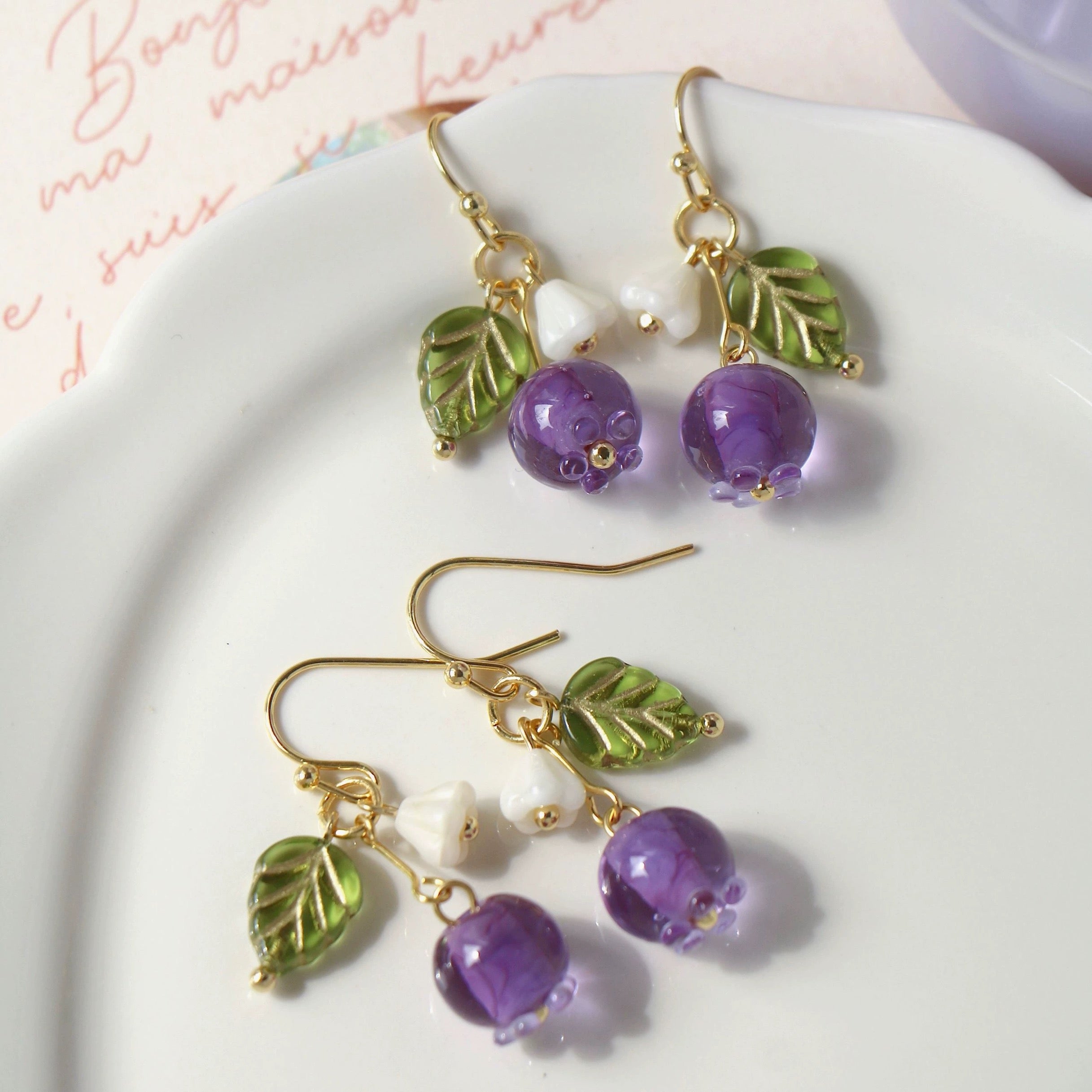 Yummy Blueberry earrings