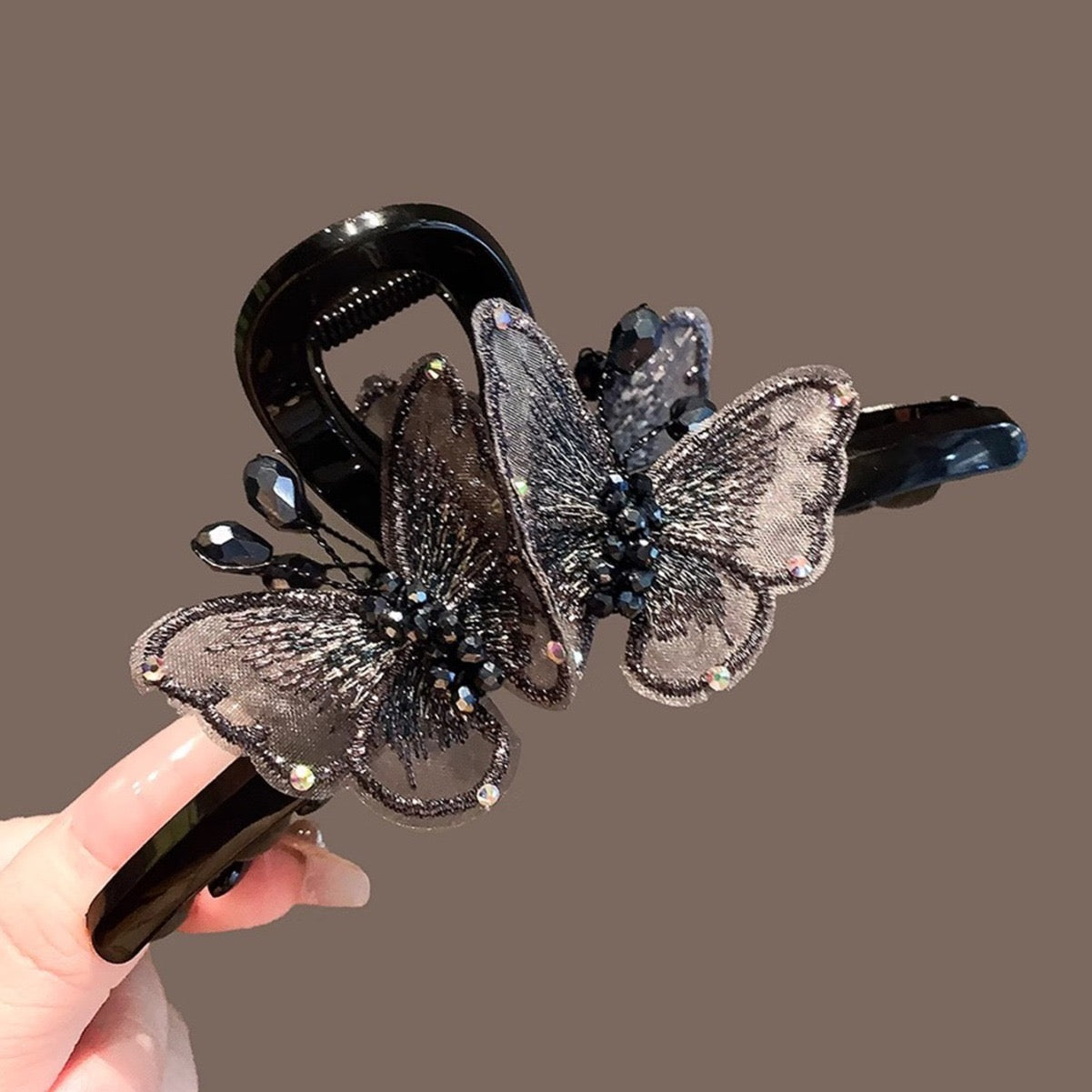 Fantasy black butterfly claw