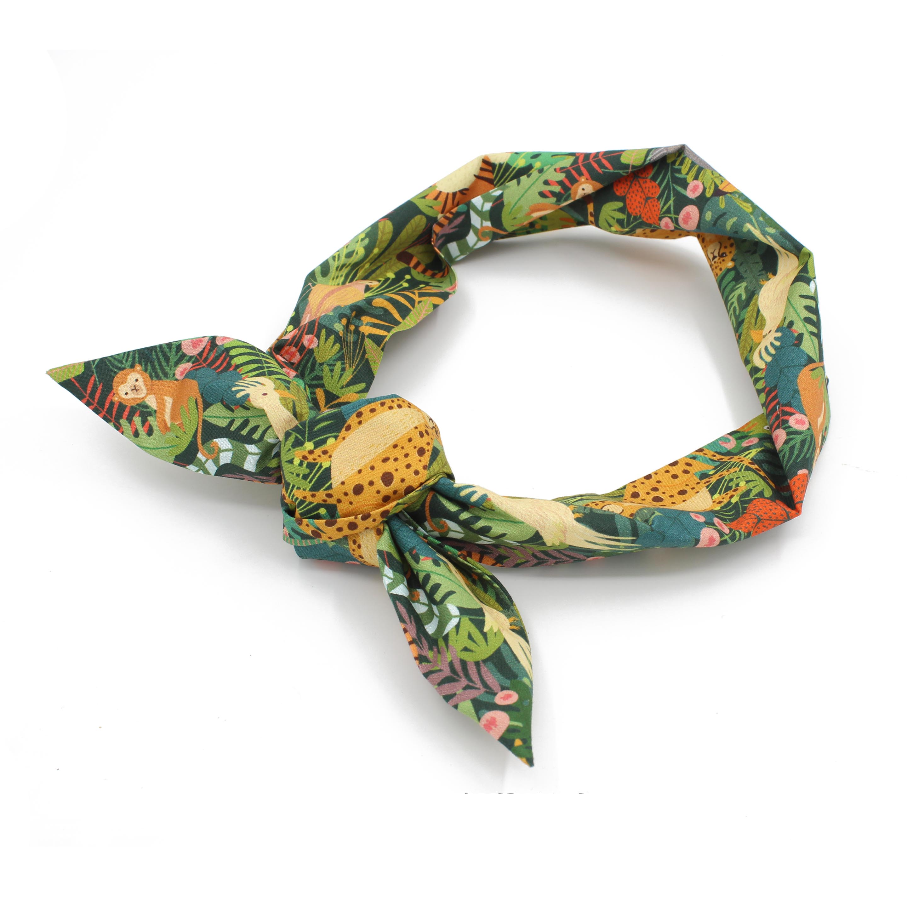 jungle animals headband