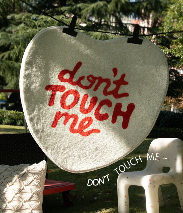 Don't touch me rug