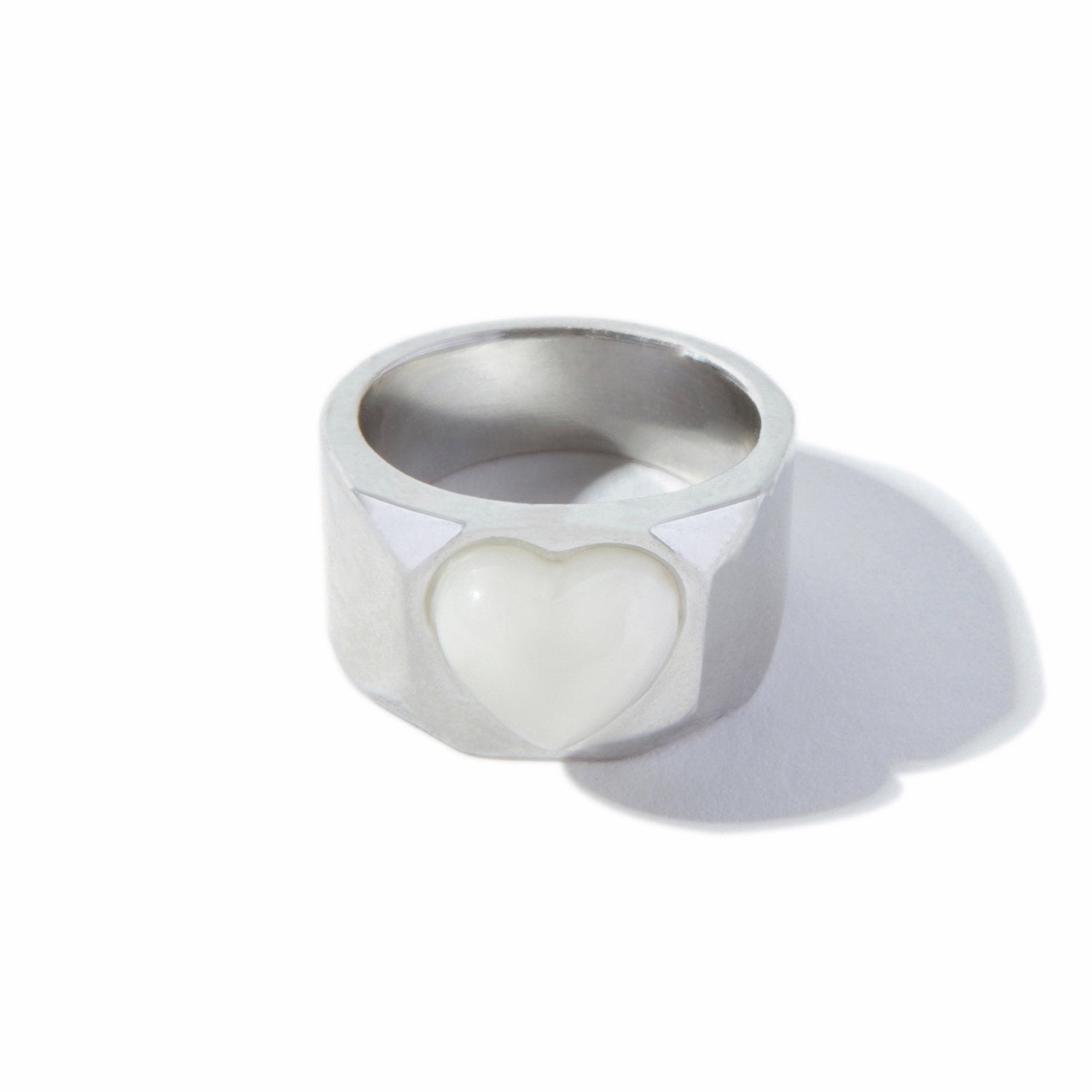 Save The Kiss Ring in Cream