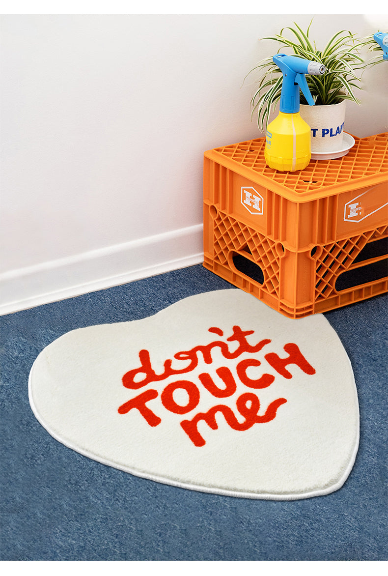 Don't touch me rug