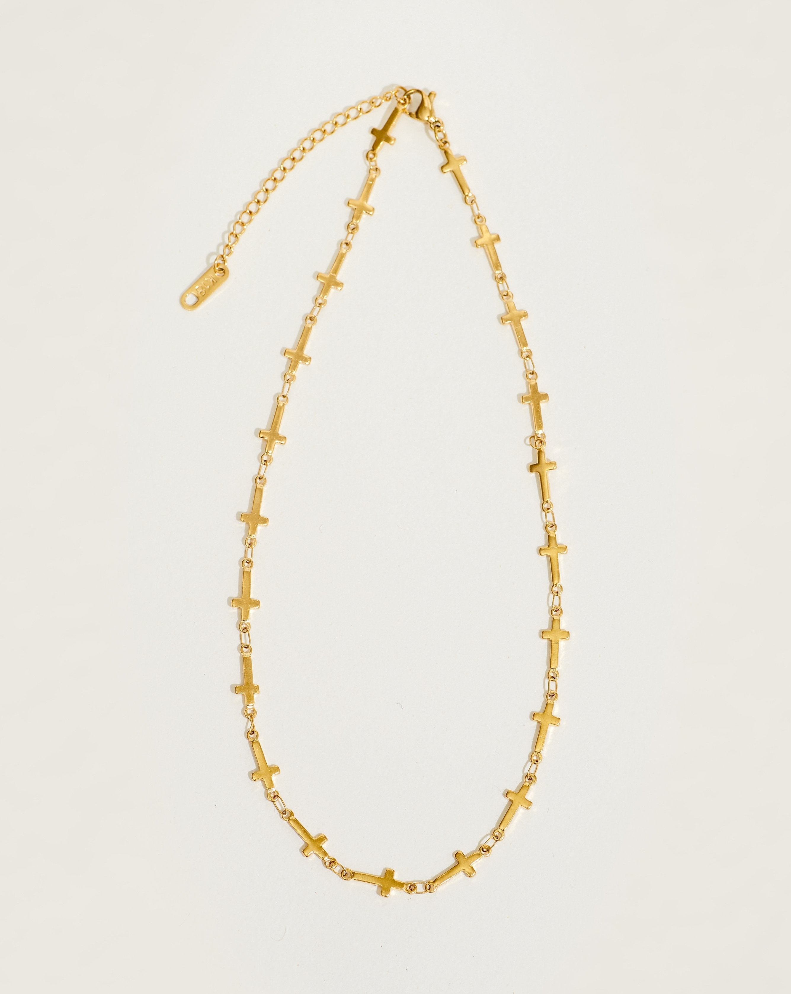 Lydia Cross Choker