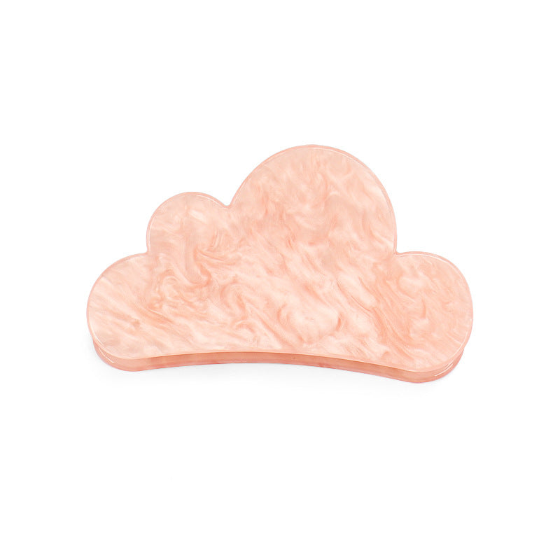 Cloudy claw in peach