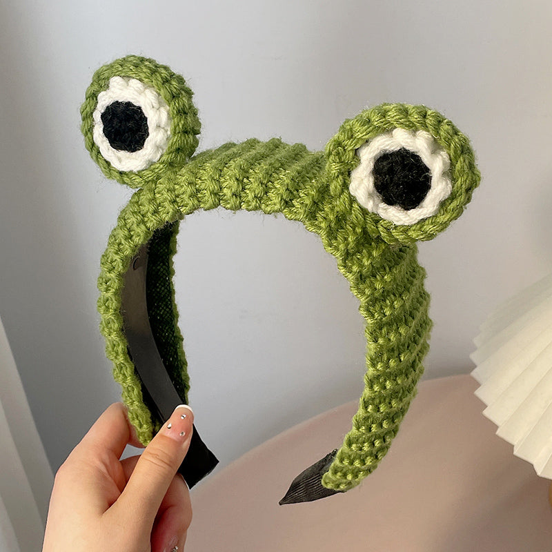 Frog headband with Green