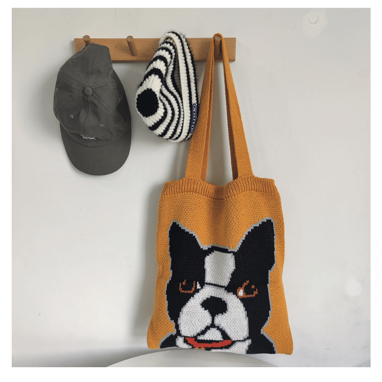 woven pug bag